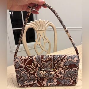 Vera Bradley Retired “Slate Blooms” / Knot Just A Clutch